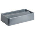 23 gal Space-saving Container Swing Lid, Swing Gray, 20.3 in W/Dia