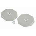 Knockout Seal,4"",2 pcs.,Steel