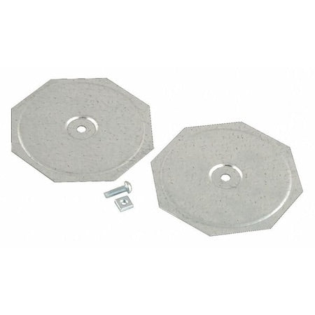 Knockout Seal,4"",2 pcs.,Steel