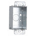Electrical Box, 7.5 cu in, Switch Box Type, 1 Gang, Steel, Rectangular Shape
