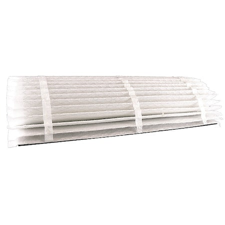 PleatedAirFilter, 16inX25inX4in, MERV10