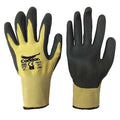 Cut-Resistant Coated Gloves, Cut Level A4 , Dipped , Nitrile , Foam , M 1 PR