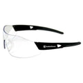 44 Magnum, Safety Glasses, Anti-Fog & Anti-Scratch, Clear Lens, Black Frame, Frameless