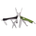 Multi-Tool, 12 Tools, 2-3/4 In, Green/Black