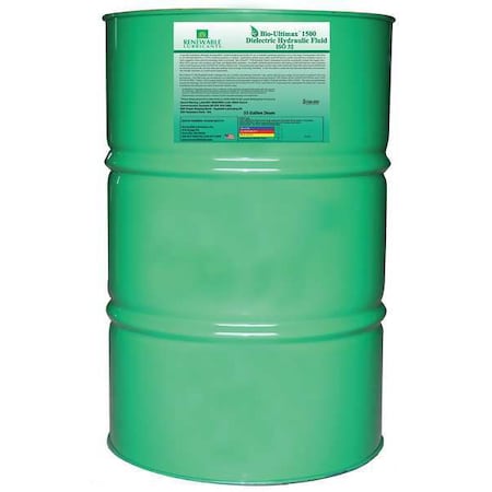 Biodegradable Hydraulic Oil, 55 Gal, ISO32