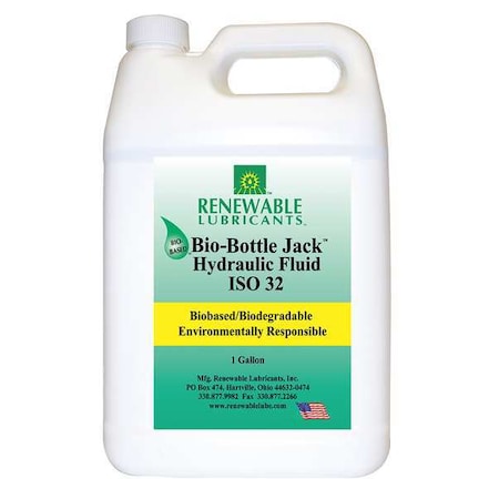 1 gal Jug, Hydraulic Oil, 32 ISO Viscosity, Not Specified SAE