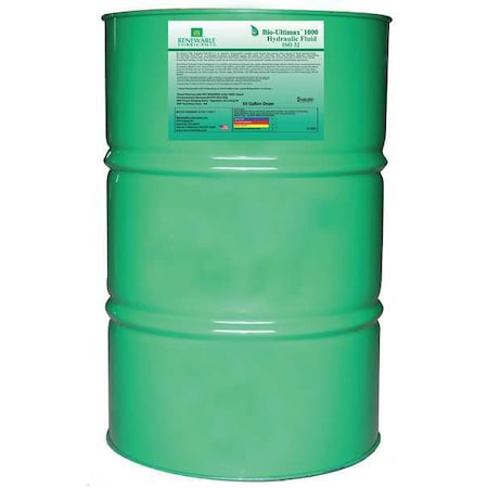 Biodegradable Hydraulic Oil, 55 Gal