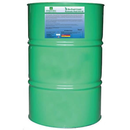 Food Grade Hydraulic Oil, 55 Gal