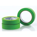 Masking Tape, 1 in W x 40 yd L, 6.3 mil Thick, Green, Rubber Adhesive, 3 PK