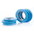 Masking Tape, 1/2 in W x 40 yd L, 6.3 mil Thick, Blue, Rubber Adhesive, 6 PK