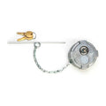 Fuel Cap,Nonvented,Lock,8 per In Thread
