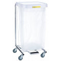 Single Medium Duty Hamper with Foot Pedal, 35" High