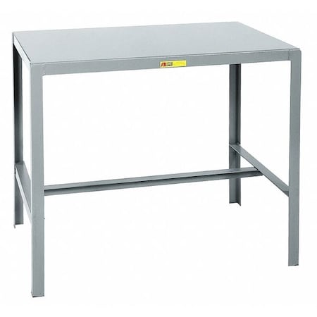 Machine Table, Steel, 24" W, 18" Height, 2000 lb., Straight