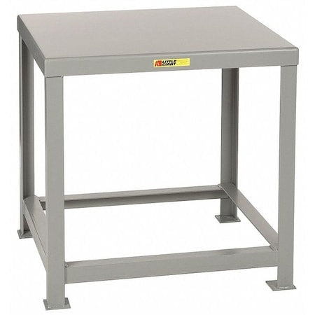 Fixed Work Table, Steel, 30" W, 28" D