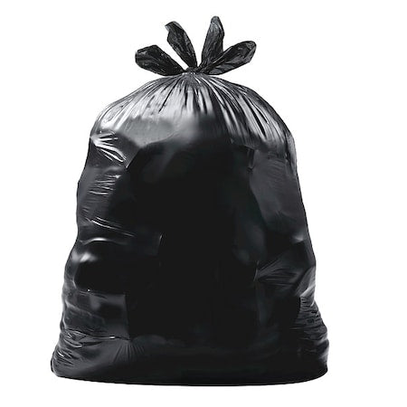 30 gal Trash Bags, 54 in x 33 in, Extra Heavy-Duty, 0.9 mil, Black