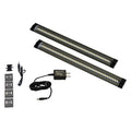 LED Striplight, 12in, Plug-In, 535lm, PK2