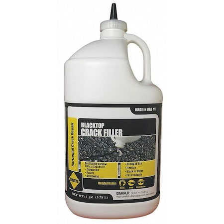 Crack Filler, Bottle, Black, Blacktop Crack Filler