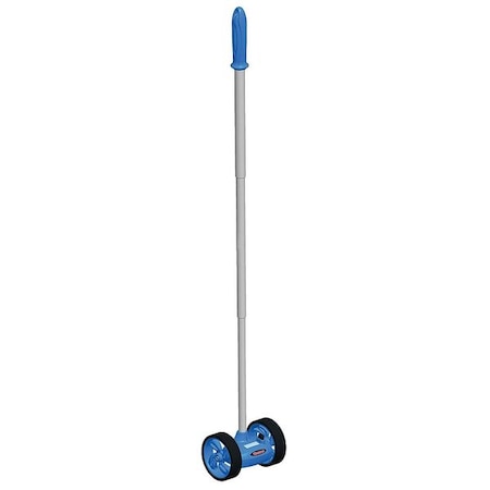 Dual Measuring Wheel, 4 in, 9999 ft 11 in