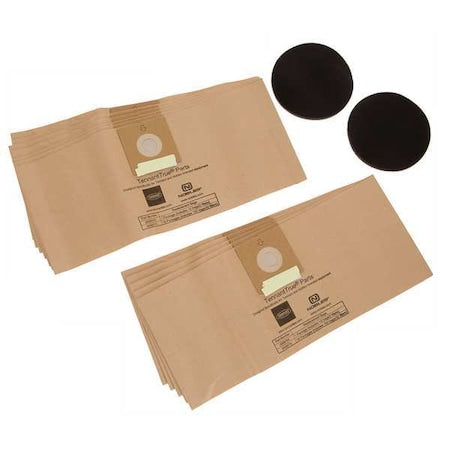 Paper/Ply Vacuum Bags, 12 PK