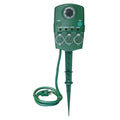 Power Strip, Programable, 5-15R, 5-15P, 6 ft., Green