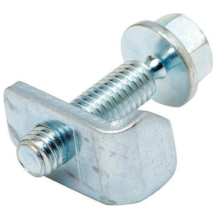 Rod Stiffener w/Break Off Bolt Head, Carbon Steel, Electrogalvanized Finish
