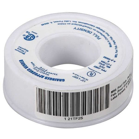 Sealant Tape, 1/2 x 520 In