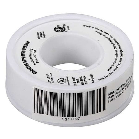 Sealant Tape, 1/2 x 260 In