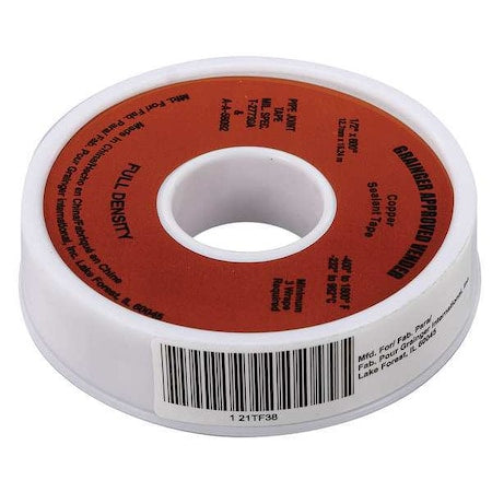 Sealant Tape, 1/2 x 600 In