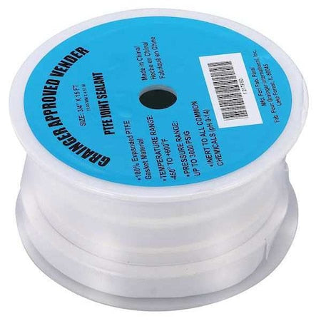 PTFE Joint Sealant, 3/4 x 15 Ft