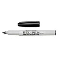 Permanent Marker, Black, Bullet Tip, Capped, 3 PK