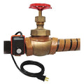 Heating Tape, Adjustable Thermostat Control, 240VAC, 144W, 1""W x 2'L
