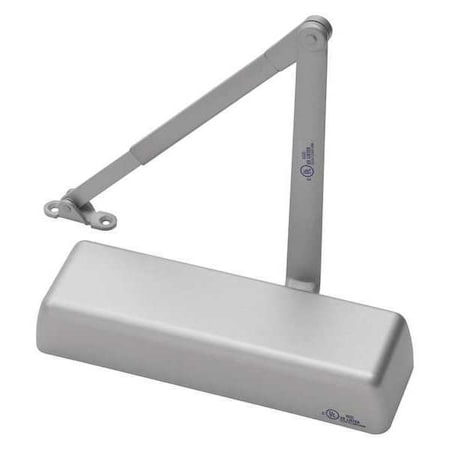 Manual, Hydraulic, Yale 5800, Door Closer, Heavy Duty Interior and Exterior, Gray