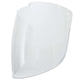 Face Shield Visor, Clear Visor, Polycarbonate, Uncoated Lens, clear