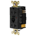 GFCI Receptacle, 20A, 125VAC, 5-20R, Black