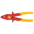 7 3/32 in Flat Nose Plier Ergonomic Handle