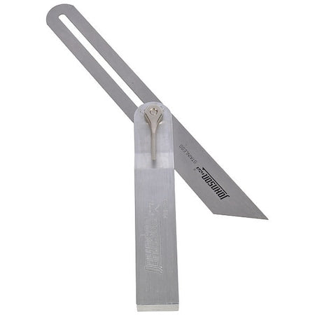 Sliding T-Bevel, Alum, SS, 10 in