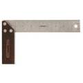 Try Square, Bamboo/SS, 1/8,1/16 in Grad