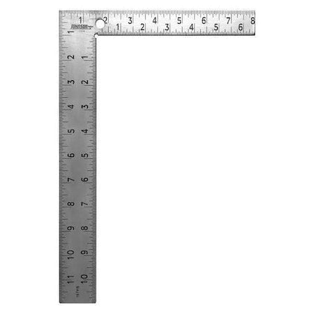 Framing Square, 12x1-1/2 in, 1/8,1/16 Grad