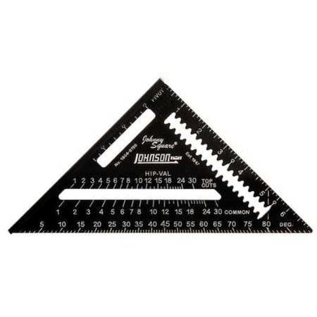 Rafter Square, Aluminum, 7 In