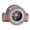 Sight flow indicator, 1"" body, 4.375"" L x 2.563"" D x 2.625"" H (111 x 65 x 67 mm), 2.7 lb (1.2 kg).