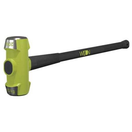 Sledge Hammer, 20 lb., 24 In, Rubber/Steel