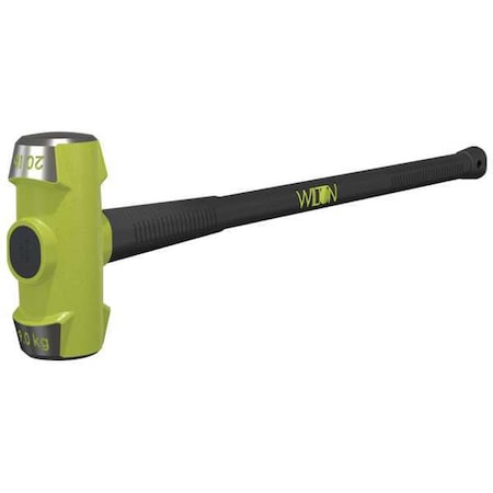 Sledge Hammer, 20 lb., 30 In, Rubber/Steel