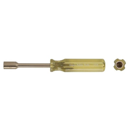 Nut Driver, 10.0mm, Solid, Fluted, 5-1/8 in.