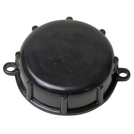 Dust Cap, Polypropylene, Black, 2 In. W
