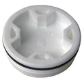 Drum Plug, 2 In., Poly, Buna Gasket, PK10