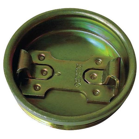Drum Plug, Round Head, 2 In., Steel, PK10