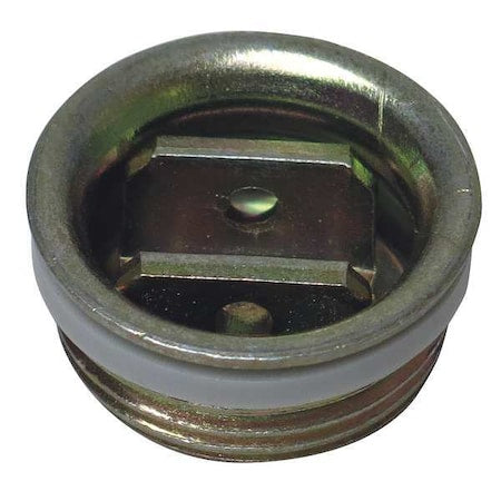 Drum Plug, Round Head, 3/4 In., Steel, PK10