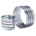 Duct to Duct Connector, Galv Stl, 8 in