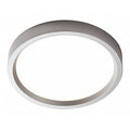 RoundDownlight,7inD,White,Plastic,7inL
