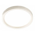 RndDwnLght,7inD,Wht,Plastic,7inL